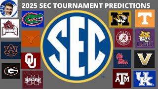 2025 SEC Tournament Predictions! Crazy Upsets!