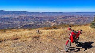 Rowher Trail Hill Climb on a Honda Dual Sport CRF450RL