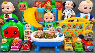 107 Minutes Satisfying Unboxing COCOMELON Toys Collection Playset ASMR  Coco ASMR Tin (NO TALKING)