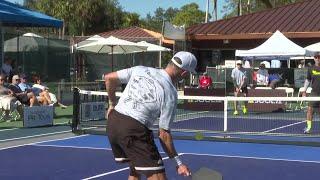 Top pickleball players take to the court in Boca Raton