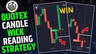 Quotex No Loss Candle Wick Reading Strategy 2025 | Binary Option Trading Strategy | Quotex Strategy