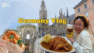 Germany Vlog เที่ยวเยอรมันครั้งแรก 10วันแบบสบายกระเป๋าเพราะ college ออกทุนให้ครึ่ง! EP.1