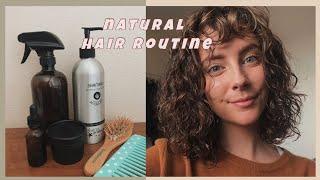 zero waste hair routine ||  curly / wavy hair