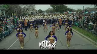 Hoe Check (Mid Parade Crank) | Alcorn State Marching Band & Golden Girls | Endymion 24