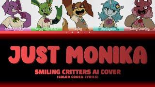 [AI Cover] Smiling Critters - 'JUST MONIKA' (Color Coded Lyrics) || ORI by : @randomencounters