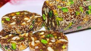 خرما پیره بدون شکر، اما با طعمی شگفت‌انگیز!  یه میان‌وعده سالم، خوشمزه و مقوی