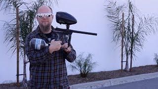 Kingman Spyder Fenix Paintball Gun - Shooting