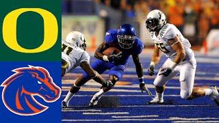 #14 Boise State vs #16 Oregon 2009 Highlights | "The Punch" |