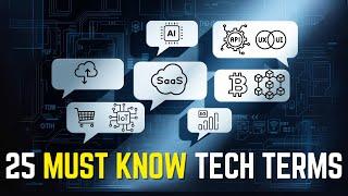 25 Must-Know Terms of Tech: What is SaaS and More in 5 Minutes!