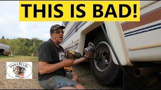 Getting The RV Ready For Winter Travel Season 2 - Coachmen Motorhome P30 Rear Drum Brake Replacement