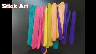 Ice Cream Sticks Craft Ideas |Best out of waste | Recycle sticks | Very Easy Paper Flower Craft