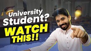 17 Tips for the University Students from my real life experience  | Ayman Sadiq