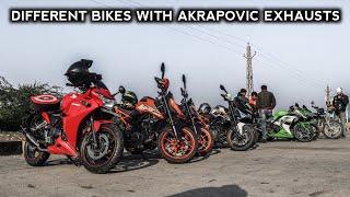 CRAZY SUNDAY RIDE WITH AKRAPOVIC GANG | JODHPUR's 1st KAWASAKI Z1000