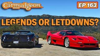 Driving the Ferrari F50 and Pagani Zonda — The Carmudgeon Show Jason Cammisa Derek Tam-Scott Ep. 163