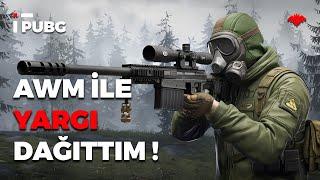 ERANGEL'DE AWM İLE YARGI DAĞITTIM! - #PUBG #SOLO