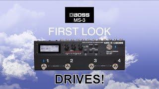 First Look At The BOSS MS-3 Drives!