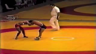 1987 Senior World Championships: 57 kg Ahmet Ak (TUR) vs. Toshio Asakura (JPN)