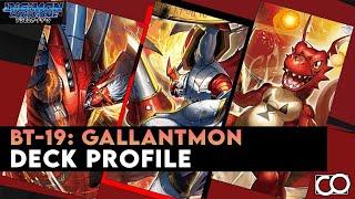 BT-19: Gallantmon / Dukemon Deck Profile (Digimon Card Game)