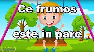 Ce frumos este in  parc - Cantec animat pentru copii - Cantecelecopii.ro