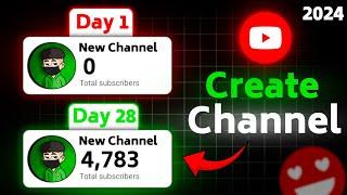 How to Create a YouTube Channel 2024 | YouTube Channel Kaise Banaye | YouTube channel kaise banaen