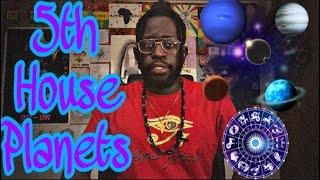 Planets In The 5th House  #5thHouse #Planets #Astrology #AstroFinesse