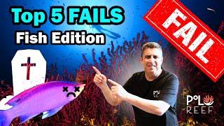 Top 5 Fails - Fish Edition.