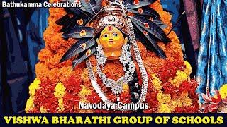 Bathukamma Celebrations 2024 | Vishwa Bharathi Group of Schools |