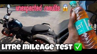 Duke 250 gen 3  Mileage test / duke 250 mileage test crazy results #duke250 #duke250bs6 #motovlog