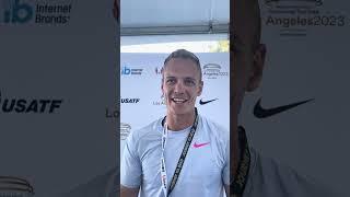 In the Mixed Zone with Sam Kendricks - LA Grand Prix 2023