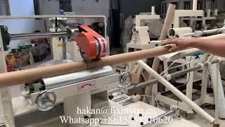 6ply spiral paper tube core making machine