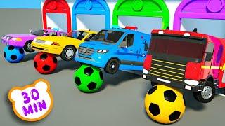 Wheels on the Bus + Finger Family Song | Soccer Balls +more Baby Nursery Rhymes & Kids Songs