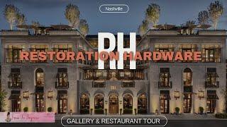 RH New 2024 Contemporary Home Furniture & Decor | Restoration Hardware Restaurant & Gallery Tour