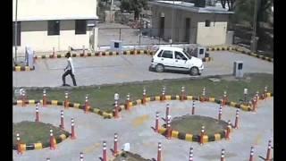 Demo of LMV (Car) Driving test in Gandhinagar(Gujarat) _1 /4