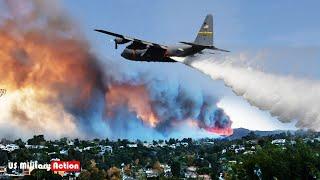 C-130 MAFFS: US Aircraft Firefighting for Military Cargo Transport