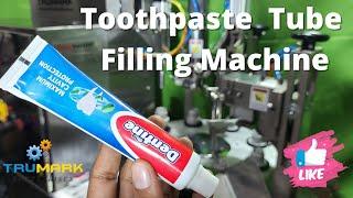 TOOTHPASTE FILLING & TUBE SEALING MACHINE – 8 STN