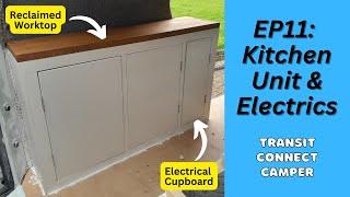 Kitchen Unit - EP11 - Mini Camper Van Conversion - Ford Transit Connect