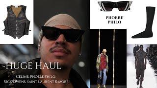 PHOEBE PHILO, YZY PODS, CELINE, RICK OWENS, SAINT LAURENT | HUGE HAUL | Ariel Rosado