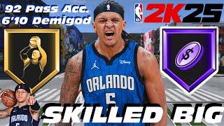 BEST BUILD NBA 2K25: NEW 6'10 SKILLED BIG ALL AROUND CENTER BUILD 2K25! The BEST BIG MAN BUILD 2K25!