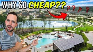 We FOUND The MOST AFFORDABLE Homes In Conroe Texas! [MAVERA CONROE TEXAS]