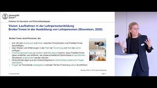 Herausforderungen für Laufbahnen in der Lehrpersonenbildung | Prof. Dr. Doreen Flick-Holtsch