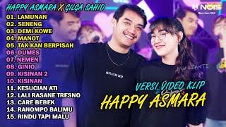 HAPPY ASMARA Feat. GILGA SAHID FULL ALBUM TERBARU 2024 | LAMUNAN, SENENG, DEMI KOWE