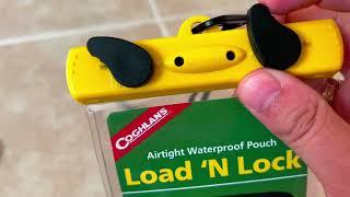 How To Open Load N Lock Waterproof Pouch ( EASY TRICK )