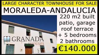 LARGE CHARACTER TOWNHOUSE FOR SALE IN GRANADA, ANDALUSIA, SPAIN | SPANISH PROPERTY FOR SALE