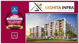 Get Your Dream Villa Plot | Akshita Infra | Times Property West Hyderabad Expo 2024