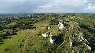 Panorama Olsztyna i Sokolich Gór