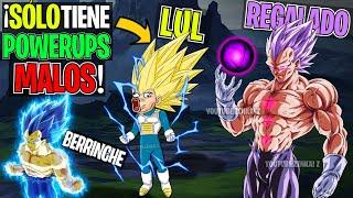 Mi PROBLEMA con los POWER UPS de VEGETA (MALOS, FORZADOS y REGALADOS)