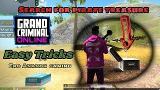 Search For Pirate Treasure | Grand Criminal Online Sandbox |Ero Anandh Gaming easy play tricks