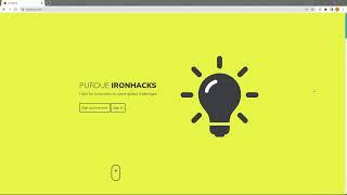 IronHacks User Demo