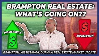 Brampton Home Prices Trending Down! (Peel Region Real Estate Market Update)