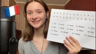 ASMR | Welcome to your first French lesson !  (no more "oui oui baguette" !)